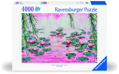 Ravensburger - Mauro Bergonzoli: Pink Water Lillies 4000 pieces