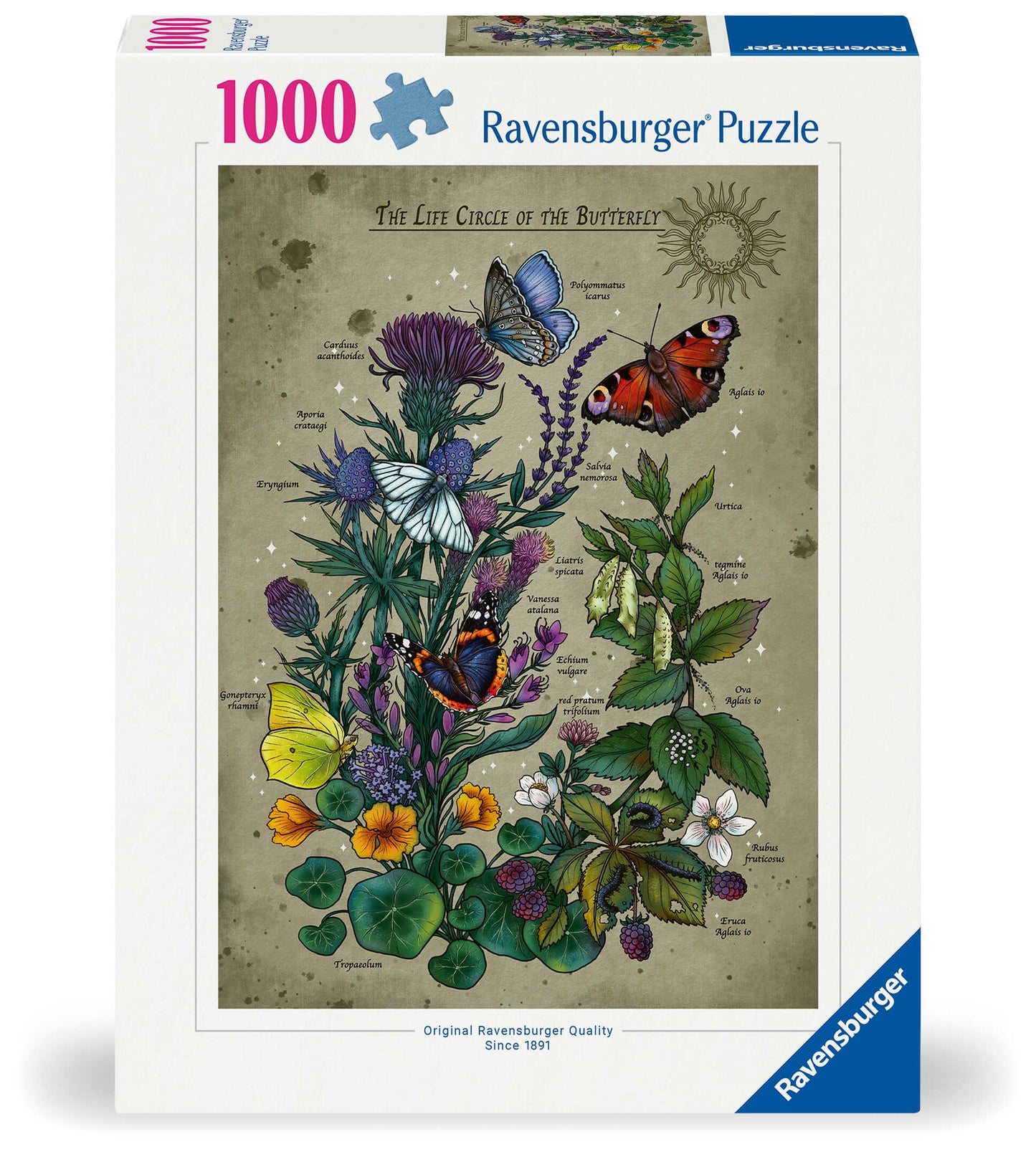 Ravensburger - Lifecircle Butterfly 1000pc