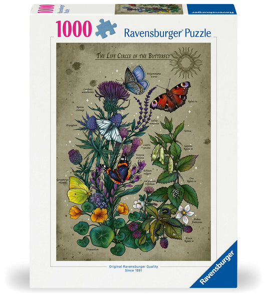 Ravensburger - Lifecircle Butterfly 1000pc