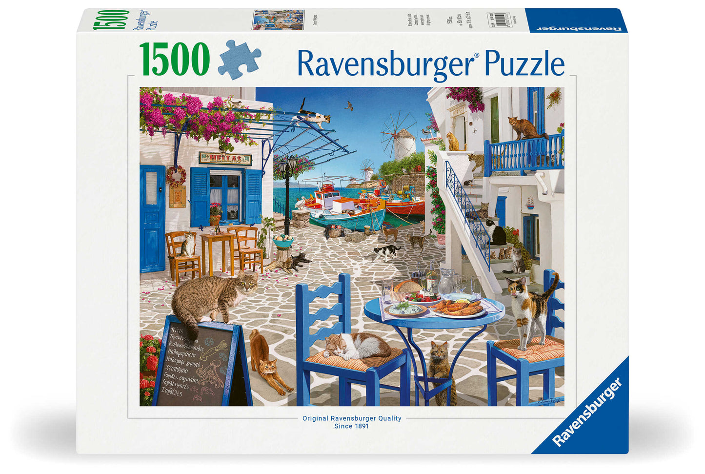 Ravensburger - Cats of Mykonos 1500pc