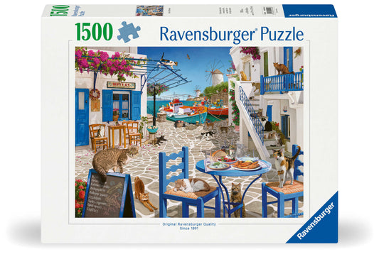 Ravensburger - Cats of Mykonos 1500pc