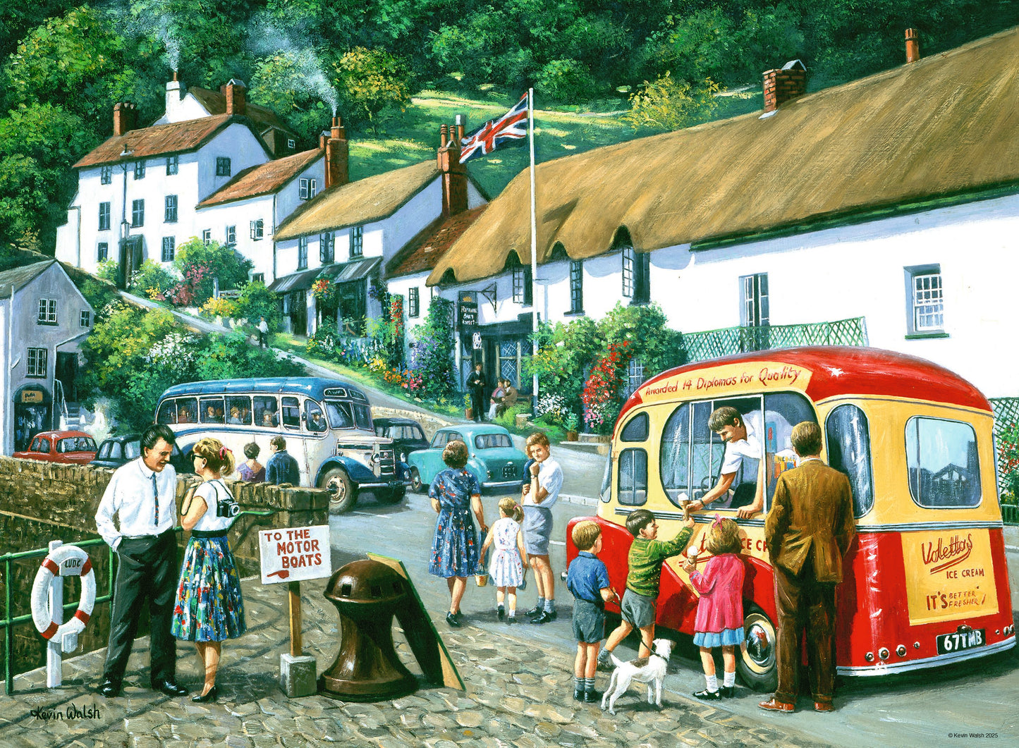 Ravensburger No8 Happy Days Holidays 4 x 500pc