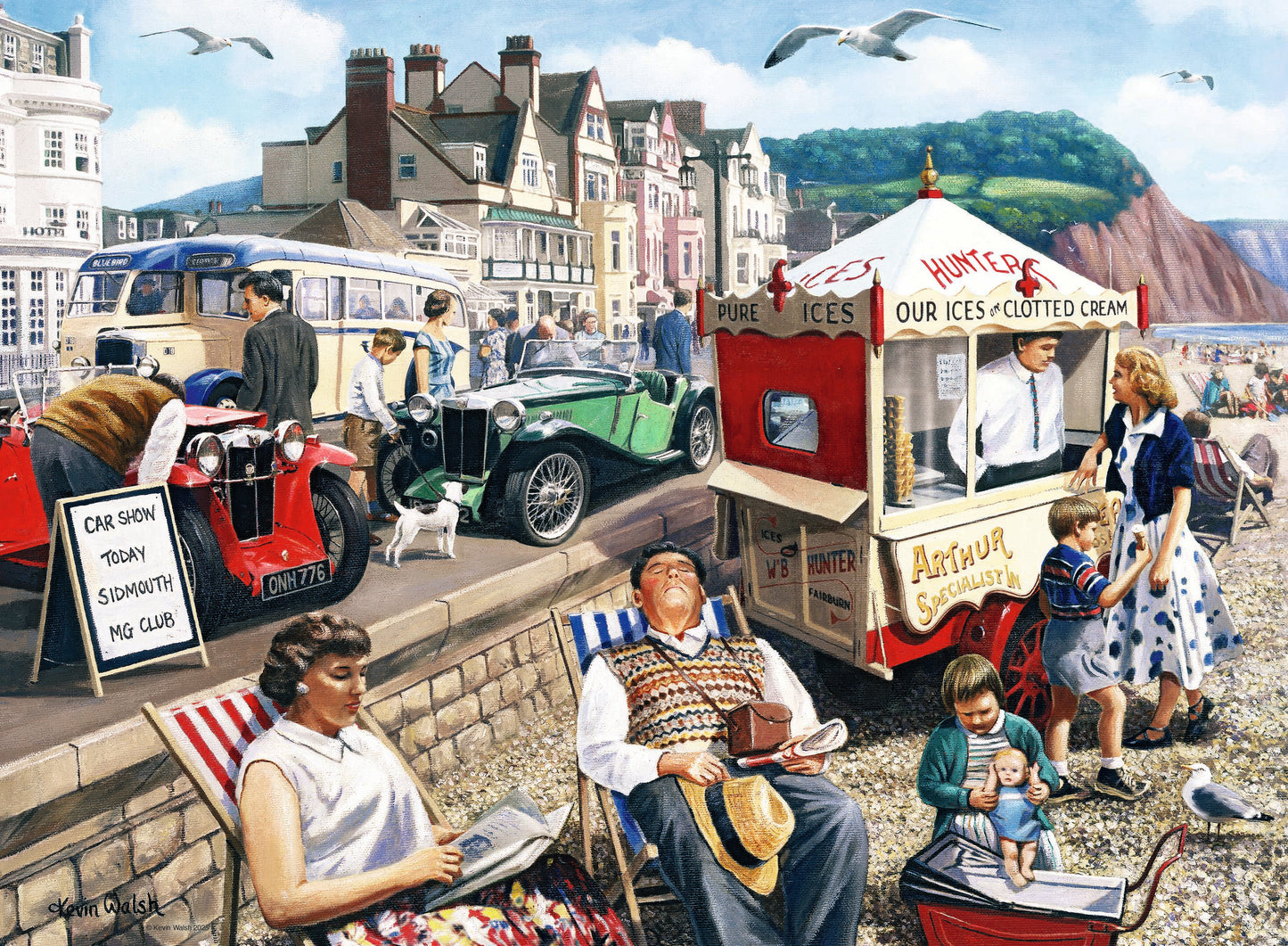 Ravensburger No8 Happy Days Holidays 4 x 500pc