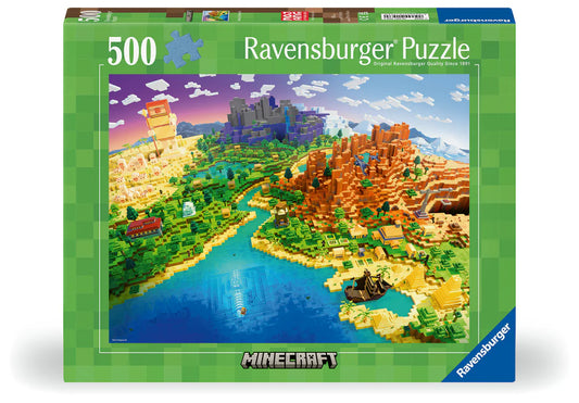 Ravensburger - World of Minecraft - 500pc