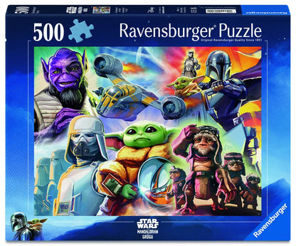 Ravensburger - The Mandalorian and Grogu Puzzle 500pcs