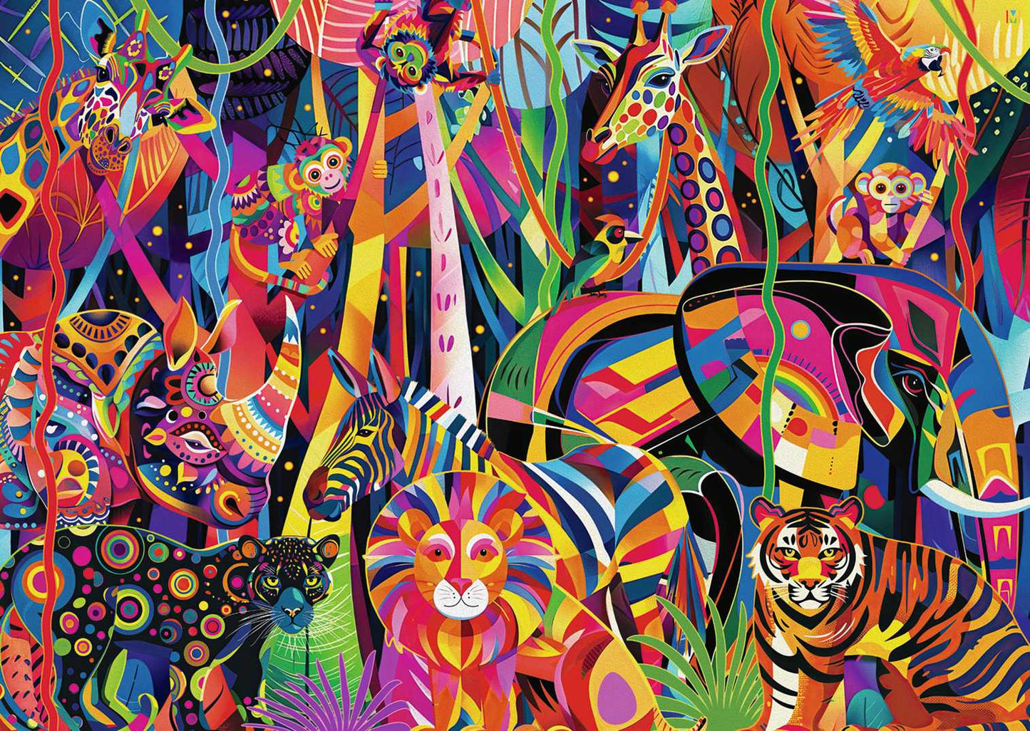 Ravensburger - Jeweled Jungle 500pcs