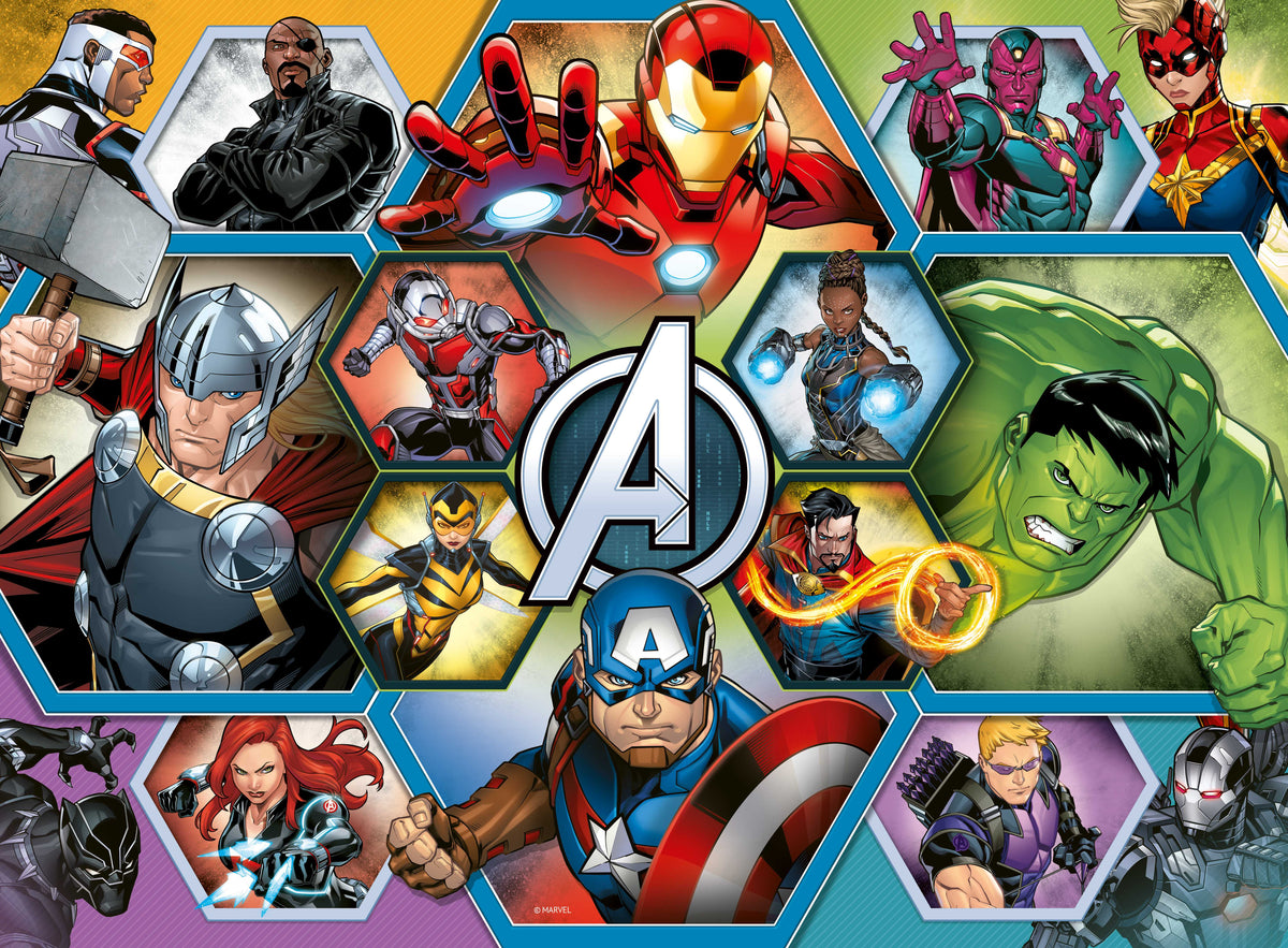 Ravensburger - Disney Marvel Earths Mightiest Heroes XXL 100pcs