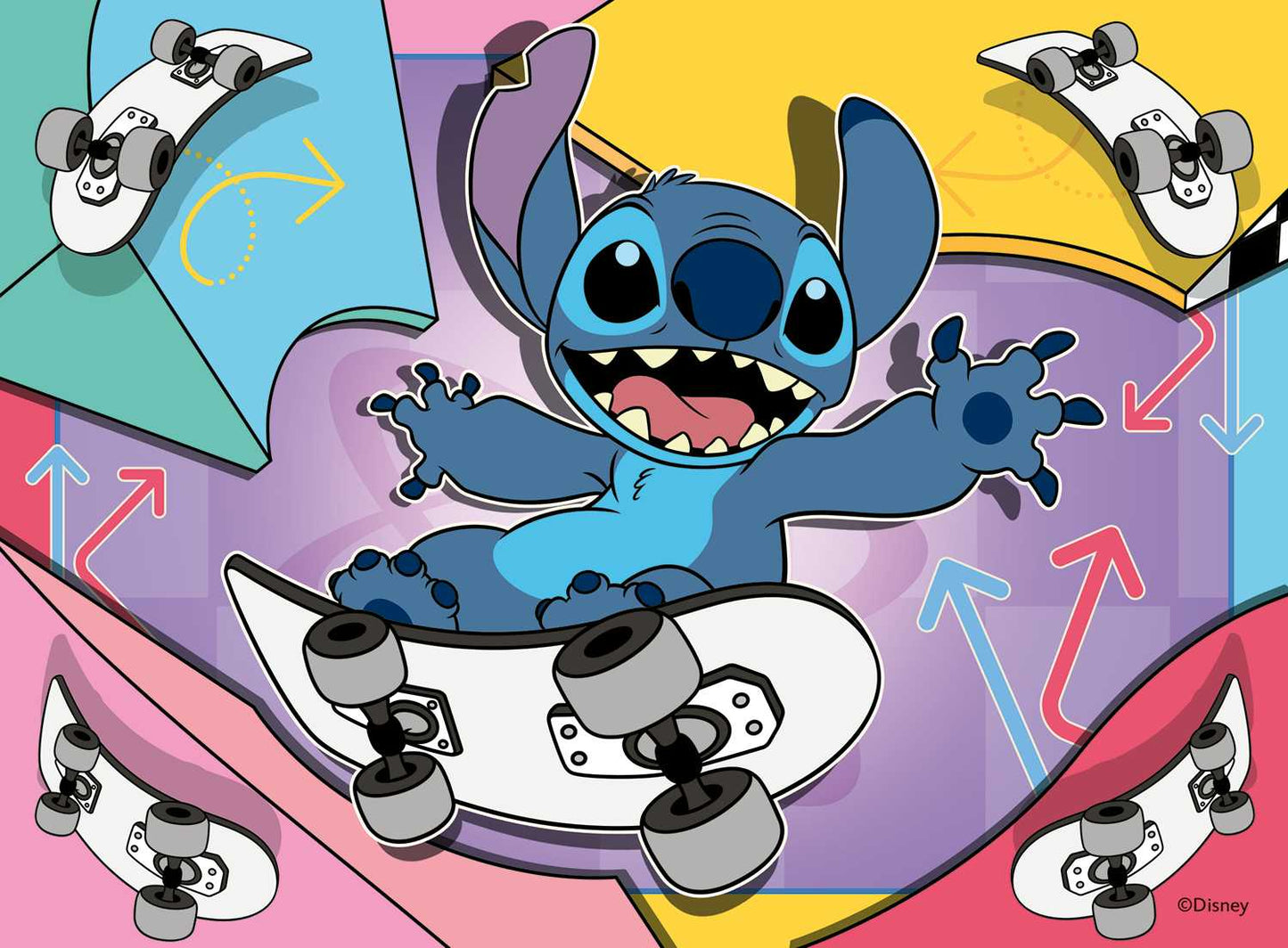 Ravensburger - Disney Sporty Stitch 12/16/20/24 Pieces