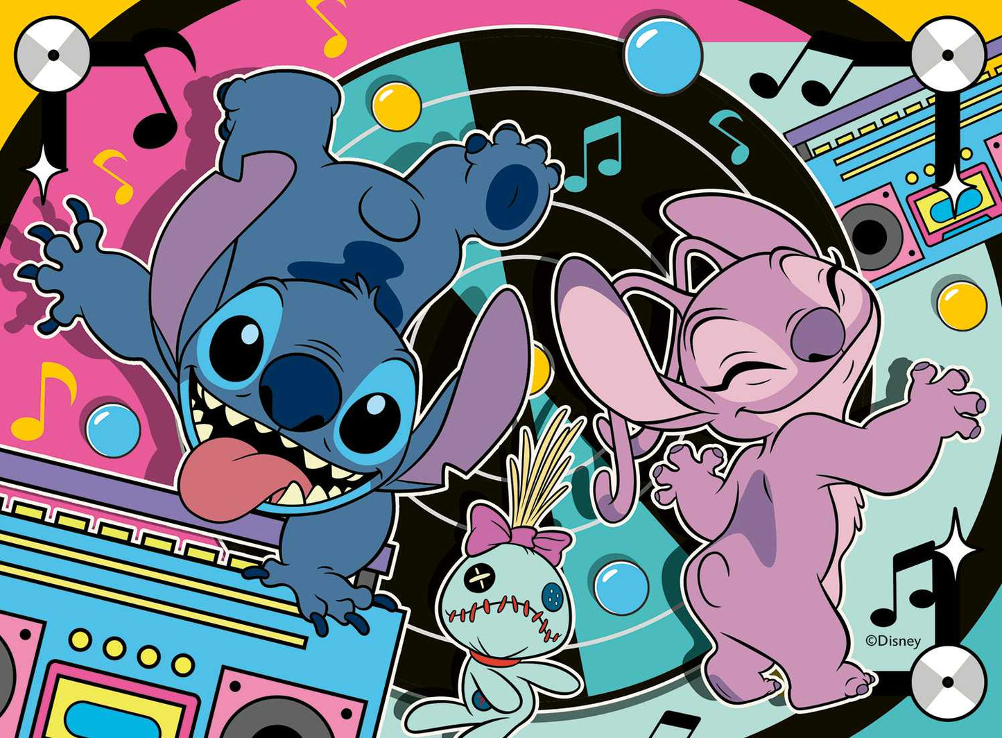 Ravensburger - Disney Sporty Stitch 12/16/20/24 Pieces