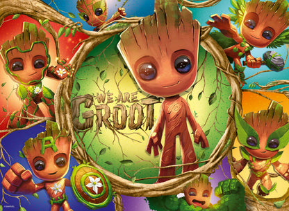 Ravensburger - Marvel We Are Groot! Puzzle XXL 100 Pieces