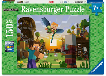 Ravensburger - Minecraft Construction & Adventure 150pc XXL