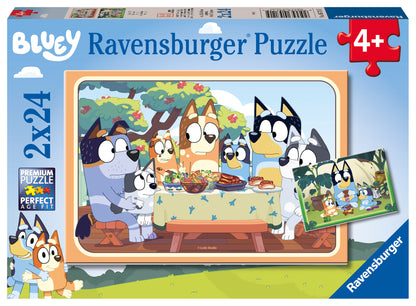 Ravensburger - Bluey Lets Do This! 2 x 24pcs 057115