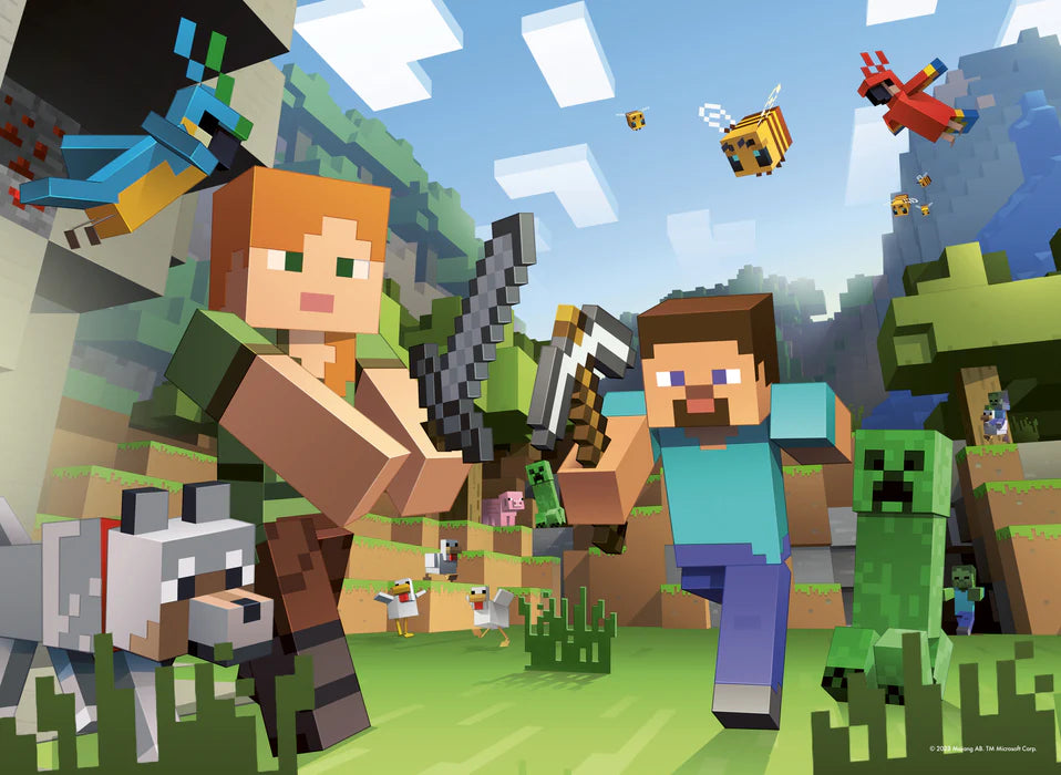 Ravensburger - Minecraft Bumper Pack 4x100pc