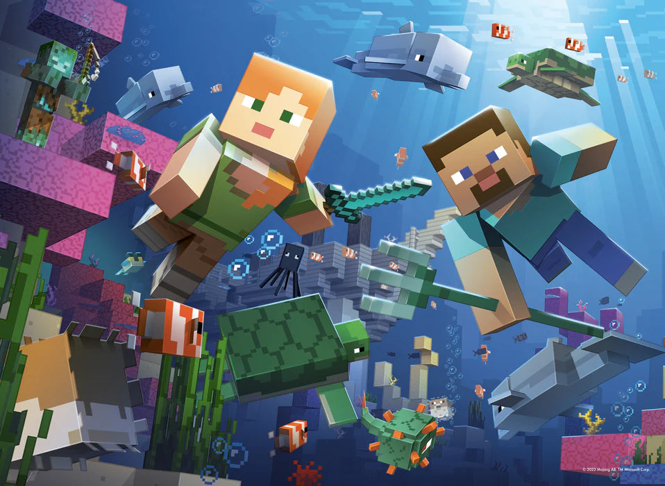 Ravensburger - Minecraft Bumper Pack 4x100pc