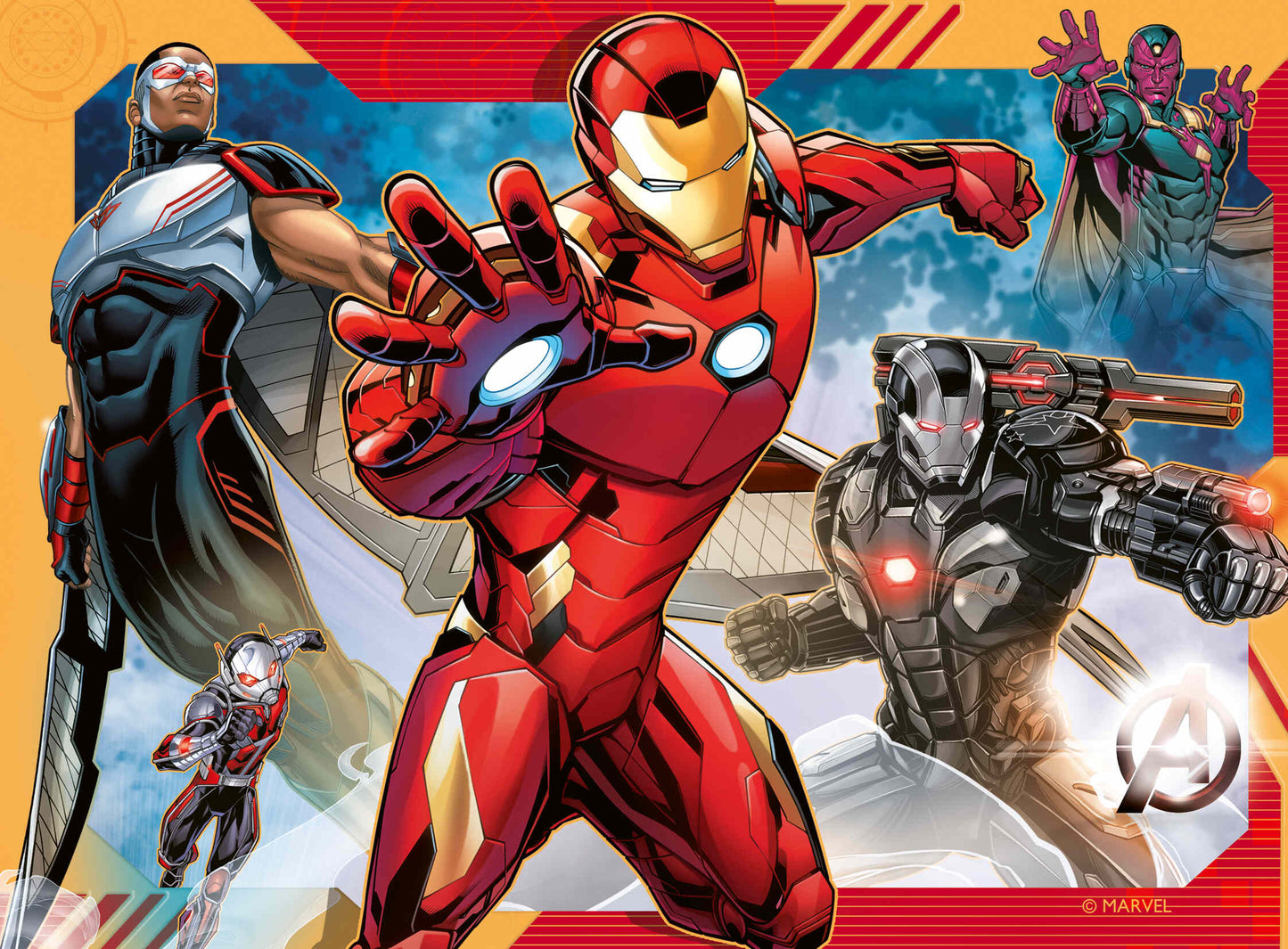 Ravensburger - Disney Marvel Avengers Earth's Mightiest heroes 12/16/20/24 Pieces