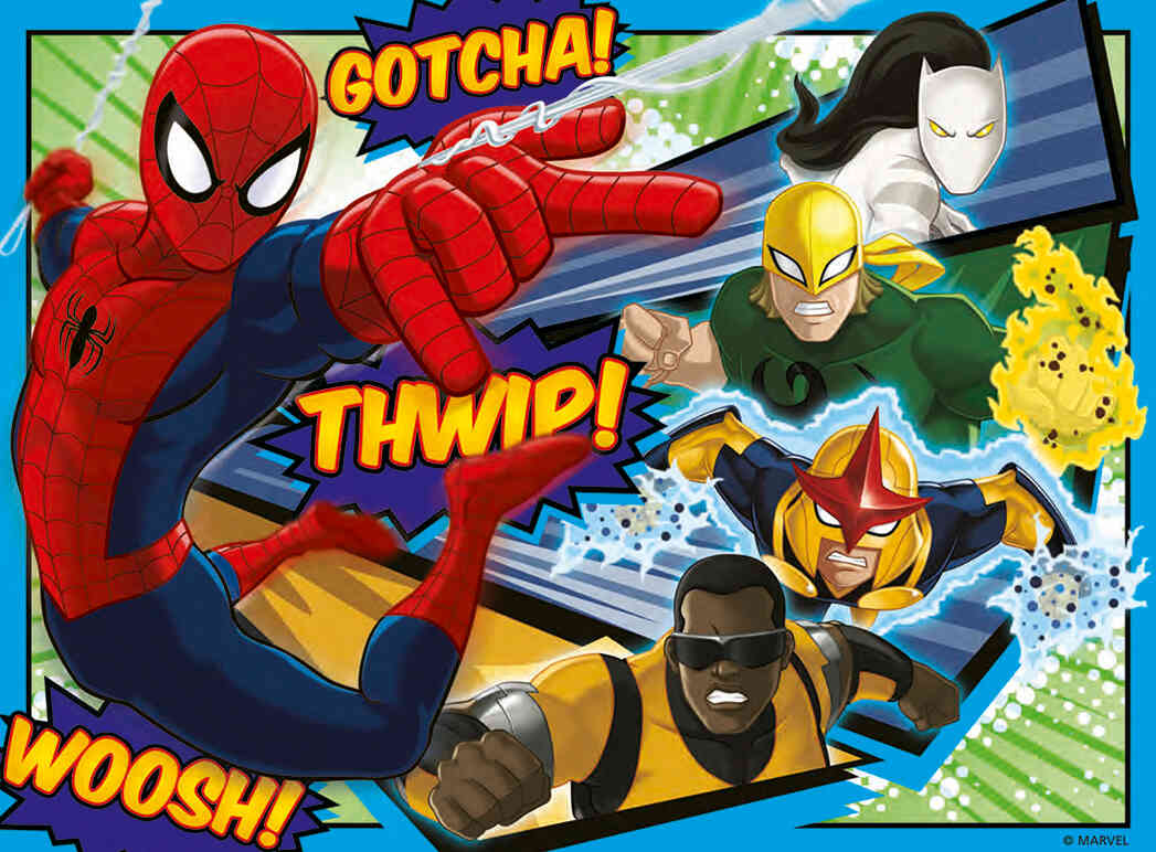 Ravensburger - Disney Ultimate Spider-Man Puzzle 12/16/20/24 Pieces