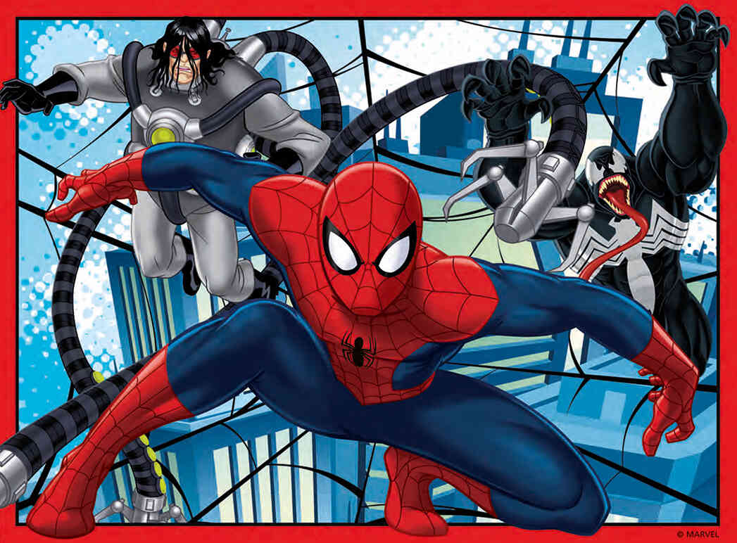 Ravensburger - Disney Ultimate Spider-Man Puzzle 12/16/20/24 Pieces