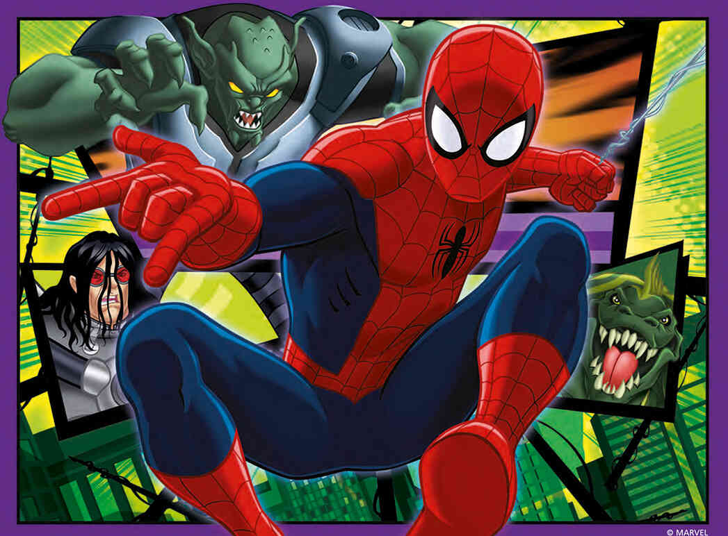 Ravensburger - Disney Ultimate Spider-Man Puzzle 12/16/20/24 Pieces