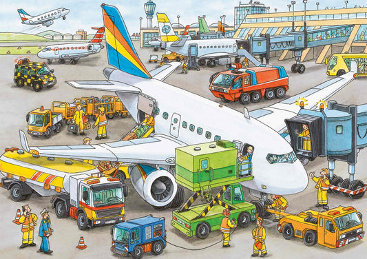 Ravensburger -Busy Airport 35pc