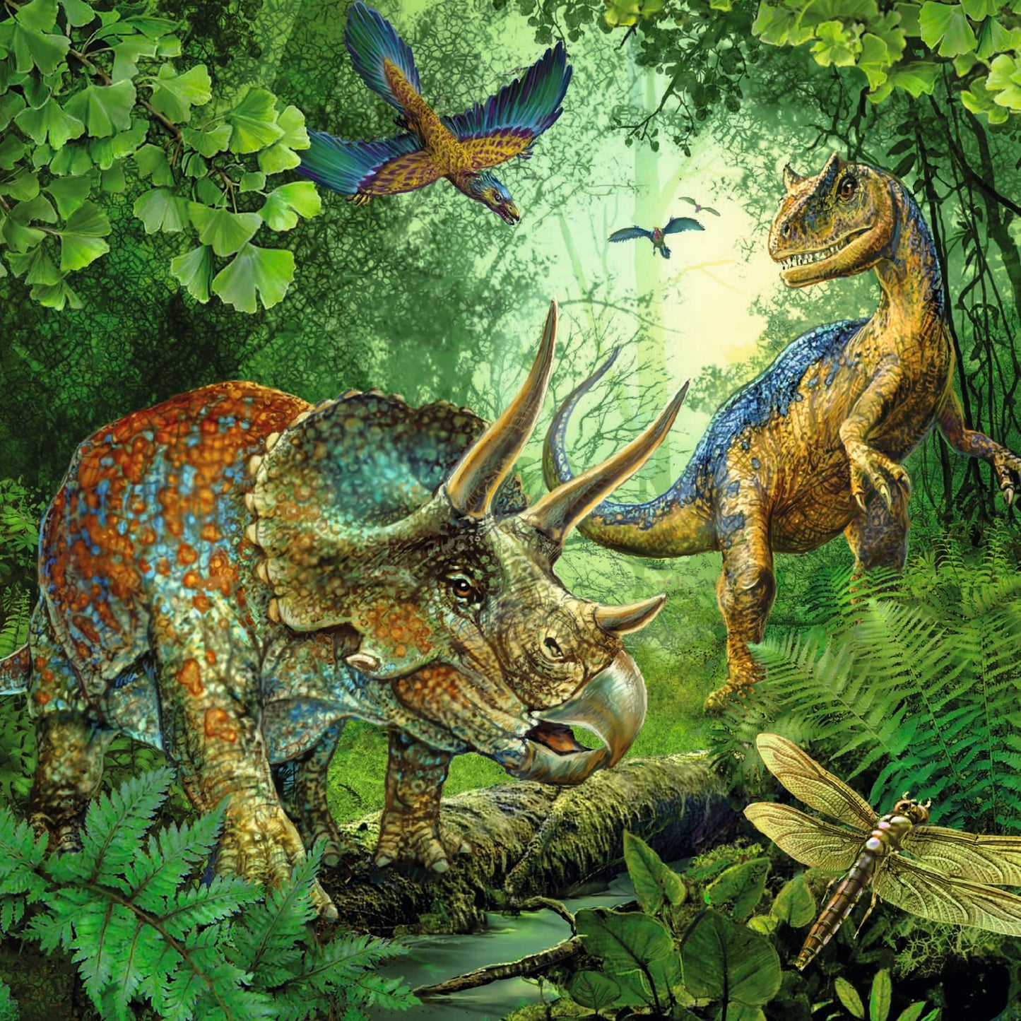 Ravensburger - Dinosaur Fascination Puzzle 3x49 Pieces