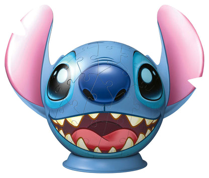 Ravensburger - 3D Puzzleball Disney Stitch with Ears 72 Pieces
