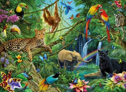 Ravensburger - Animals in the Jungle Puzzle  RB12660-6