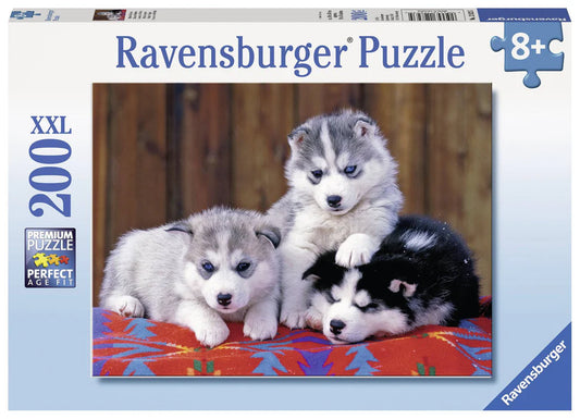 Ravensburger - Huskie Puppies 200pc XXL  RB 12 823 5