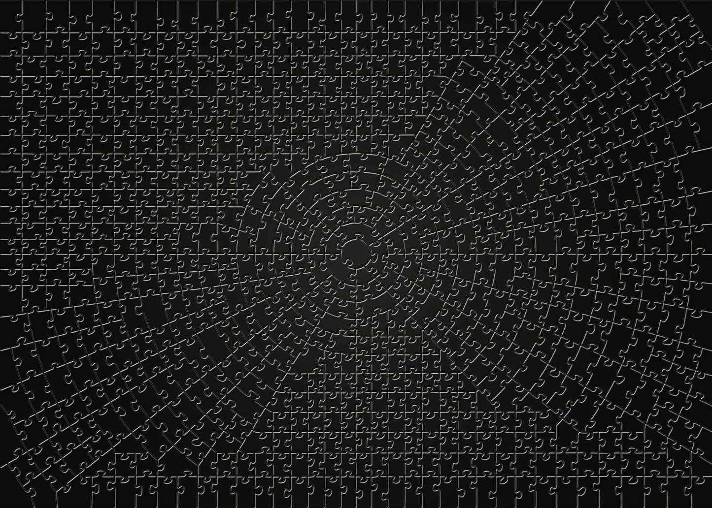 Ravensburger - Krypt Black Spiral Puzzle 736 Pieces