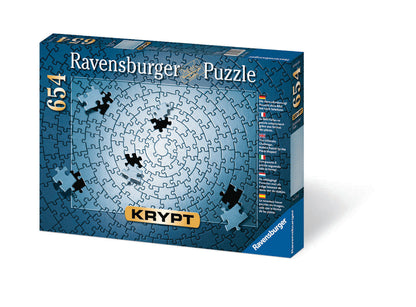 Ravensburger - Krypt Silver Spiral Puzzle 654 Pieces