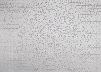 Ravensburger - Krypt Silver Spiral Puzzle 654 Pieces