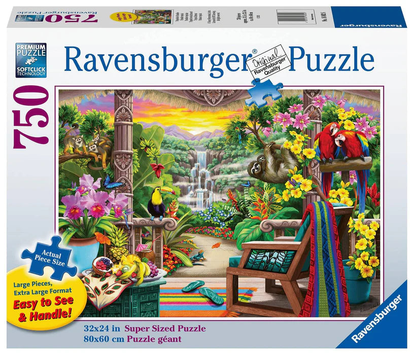 Ravensburger - Tropical Retreat 750pc Large Format RB 16 802 6