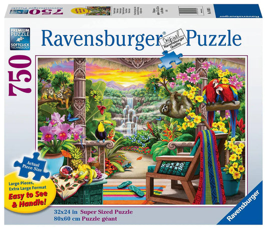 Ravensburger - Tropical Retreat 750pc Large Format RB 16 802 6