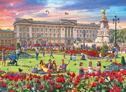Ravensburger - Happy Days No 4 Royal Residences 4x500 Pieces