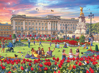 Ravensburger No 5 Royal residences 4 x 500pc