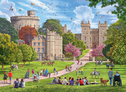 Ravensburger No 5 Royal residences 4 x 500pc