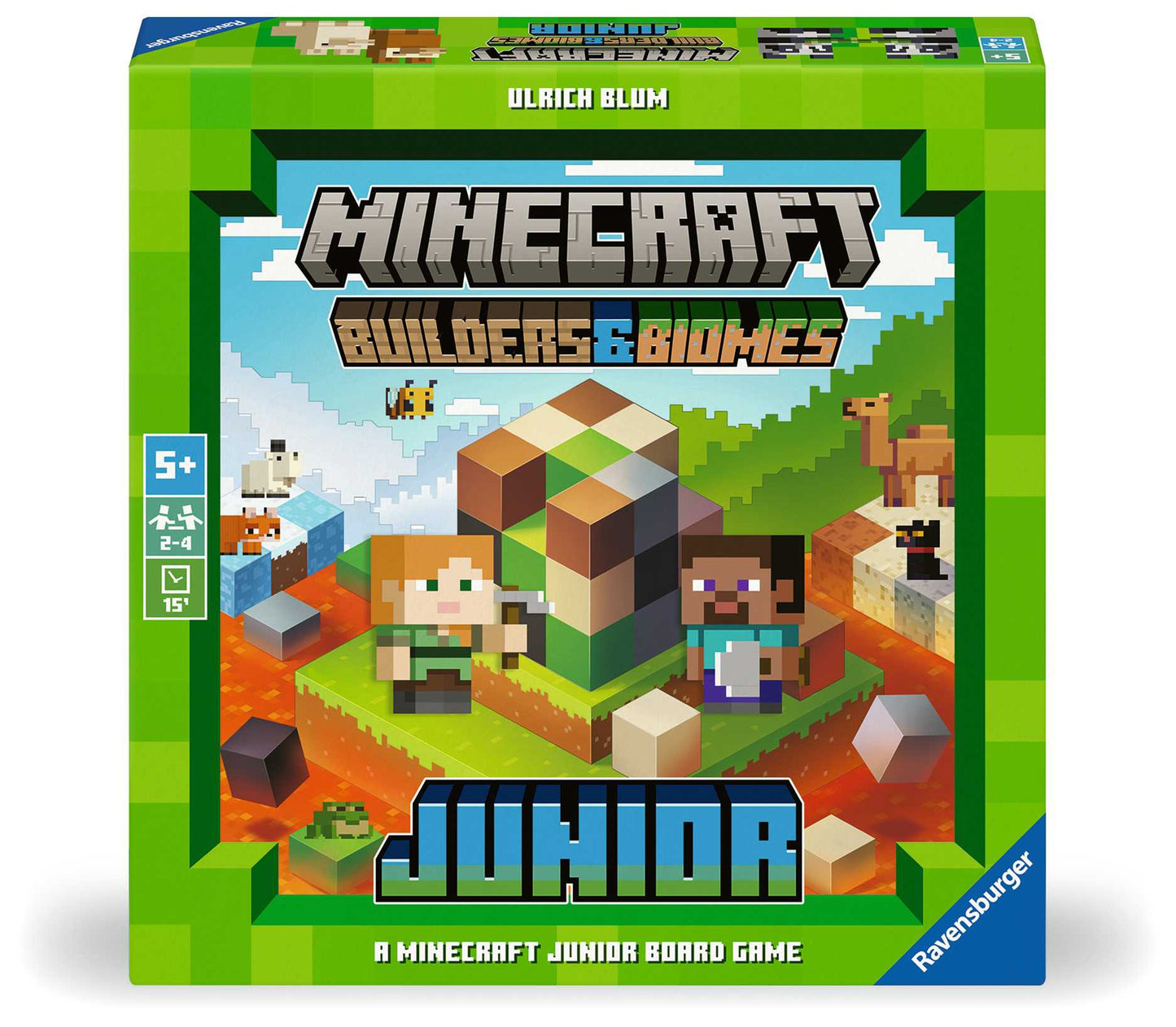Ravensburger - Minecraft Builders & Biomes Junior