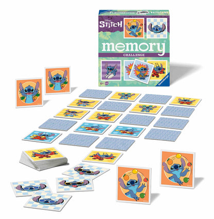 Ravensburger - Disney Stitch Challenge Memory Game