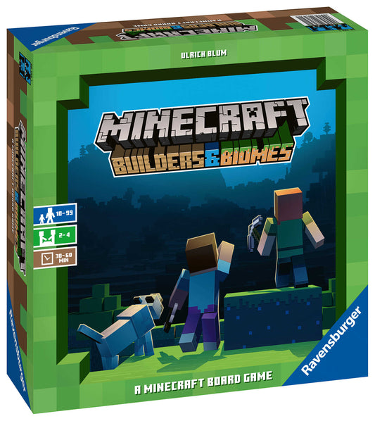 Ravensburger - Minecraft Builders & Biomes Board Game