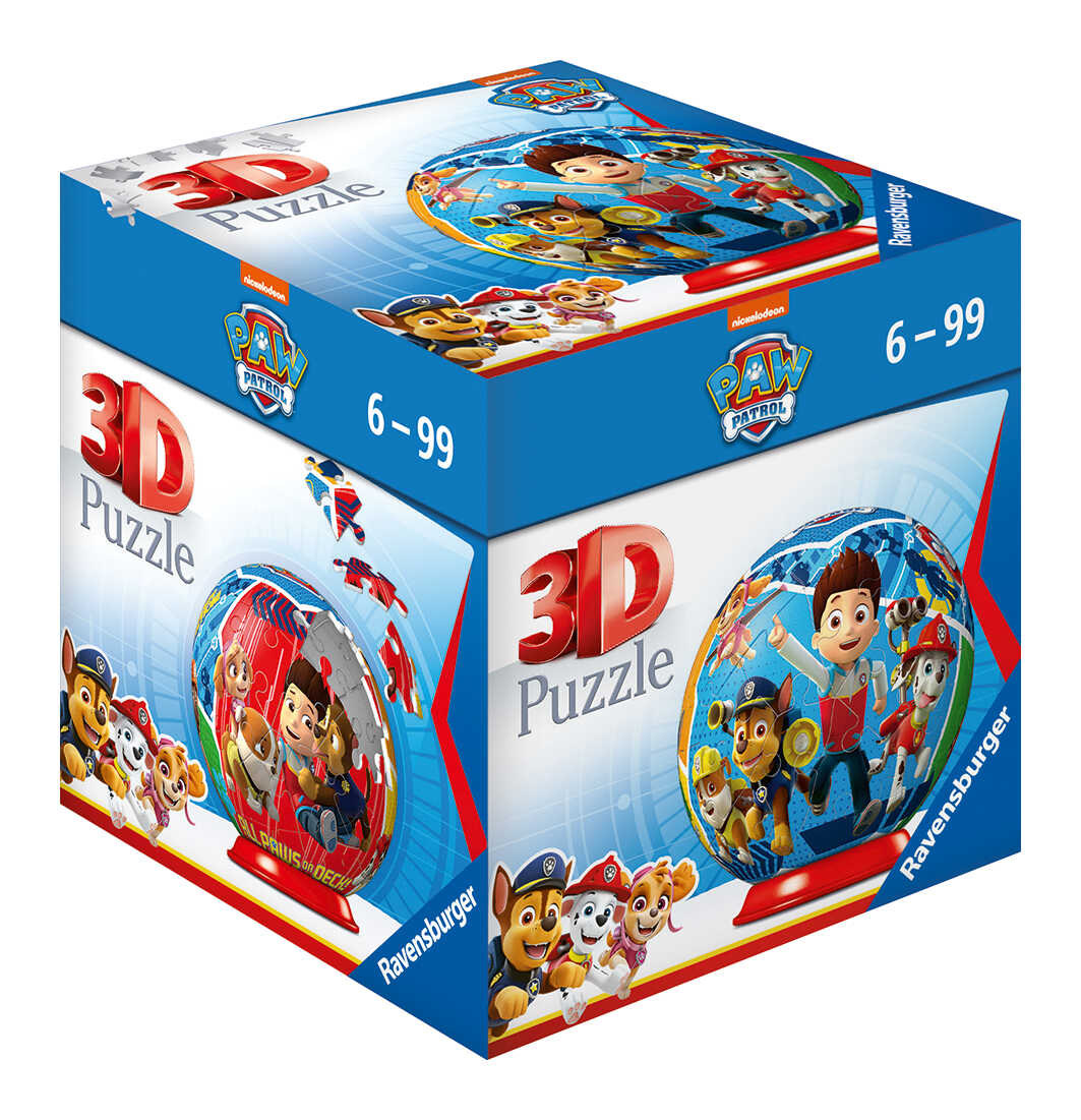 Ravensburger - 3D Puzzle Paw Patrol 54 Pieces - Assorted