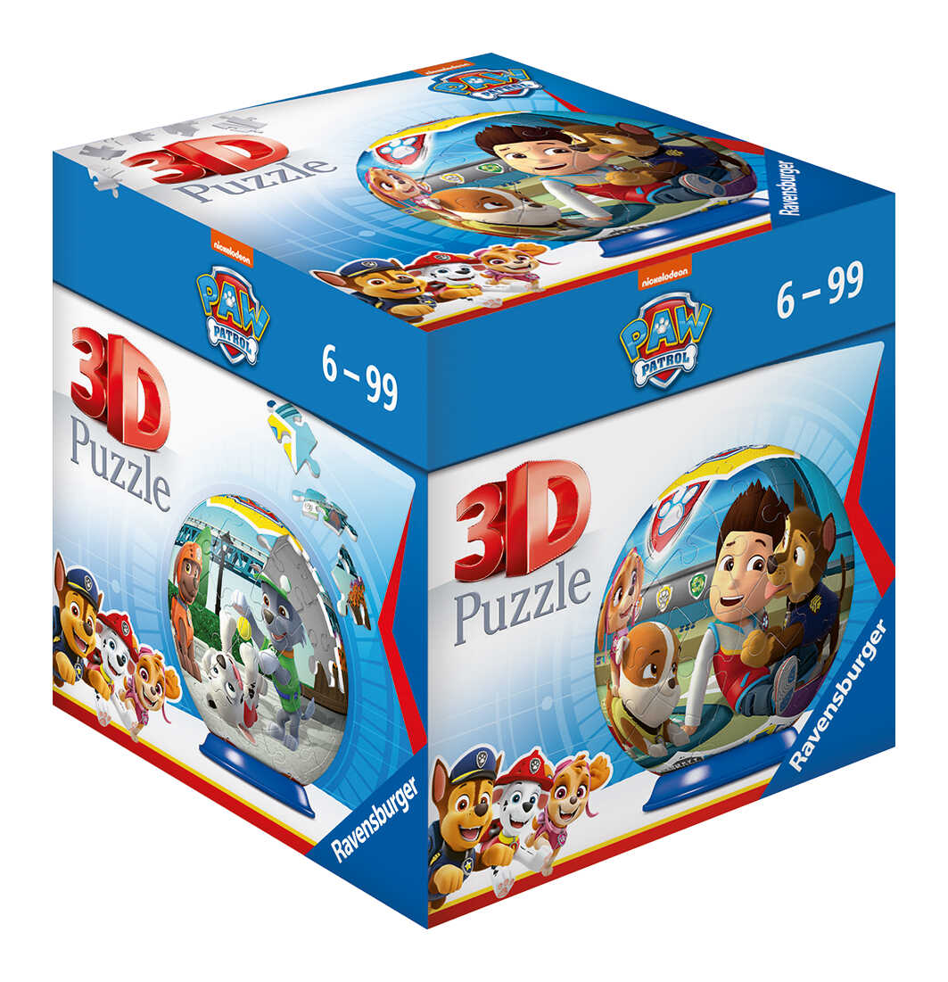 Ravensburger - 3D Puzzle Paw Patrol 54 Pieces - Assorted