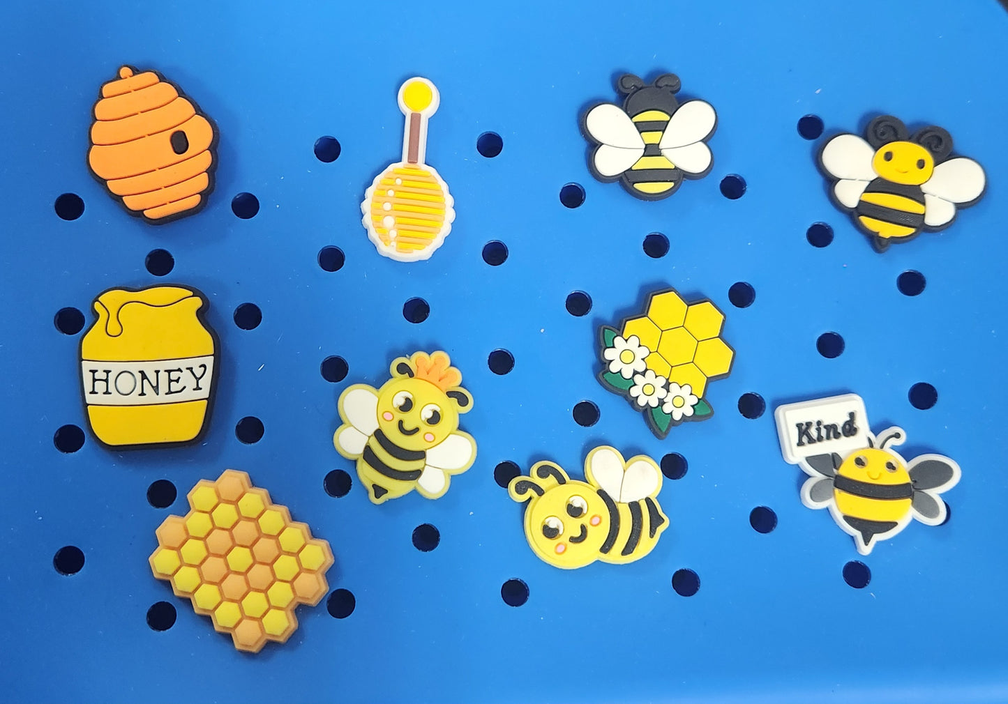 Cartoon PVC Rubber Shoe Charms Sets
