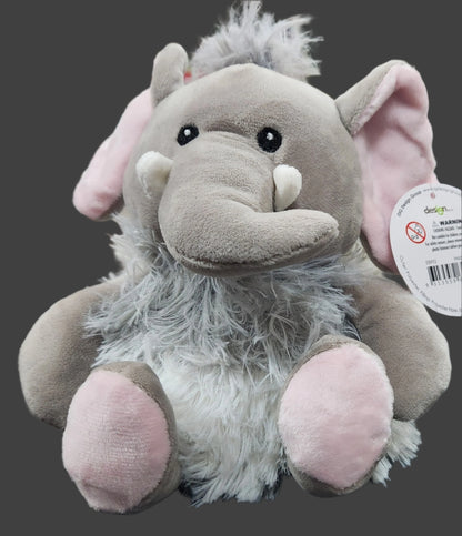 Momoko - Sitting Fluffy Elephant 20cm