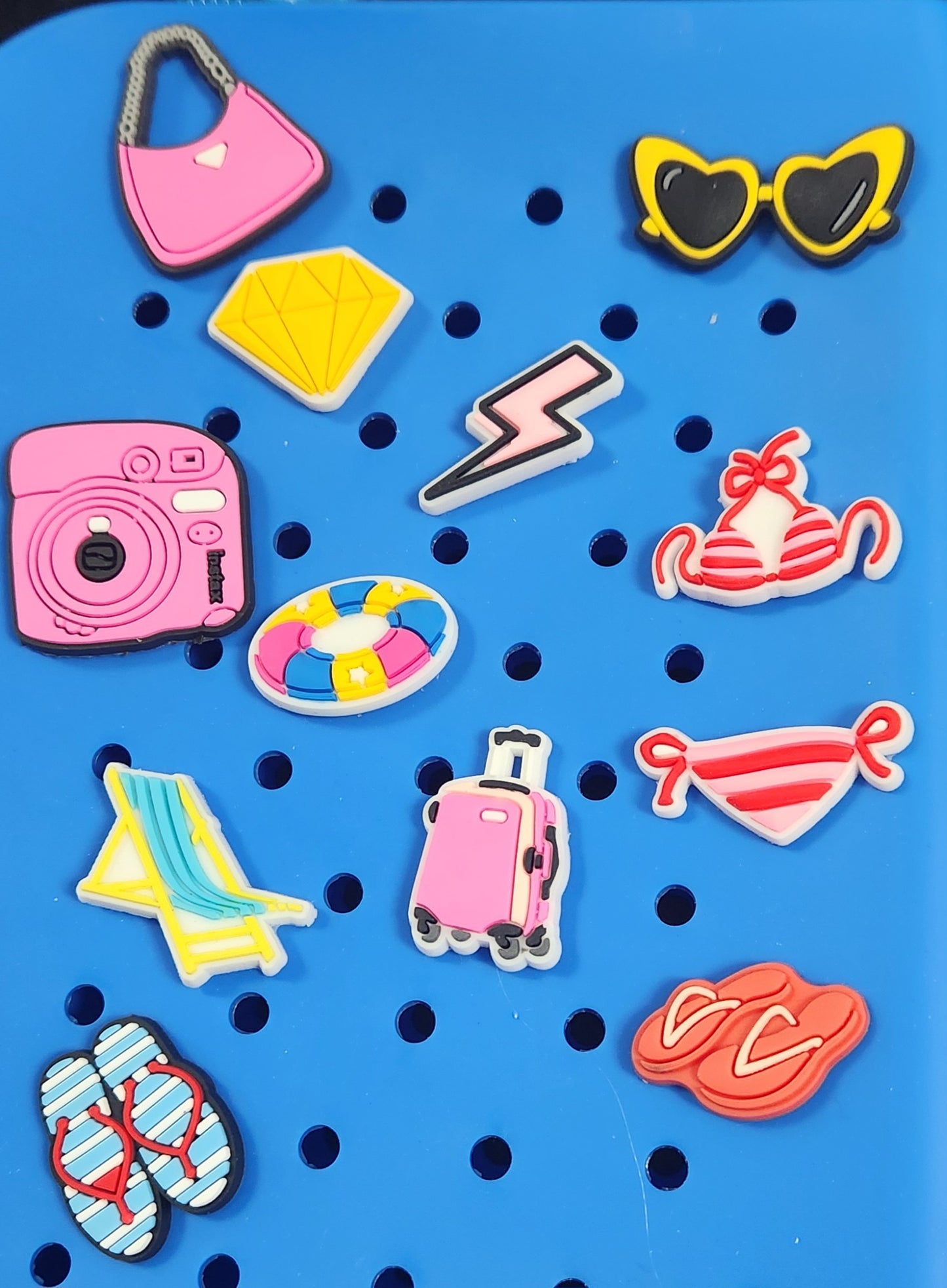 Cartoon PVC Rubber Shoe Charms Sets