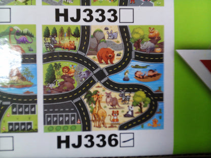Traffic Play Mat Set - 13pc