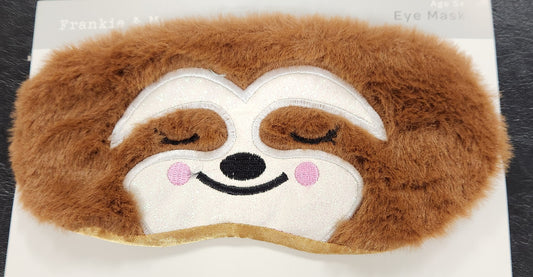 Frankie & Me -Eye Mask -Fluffy Sloth