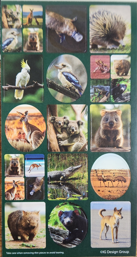 Sticker Book - Australian Animals