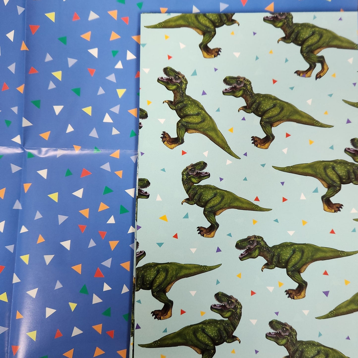 Gift Wrap- Dino T-Rex