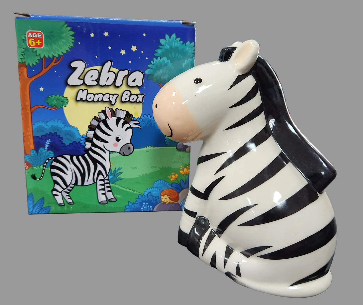 Zebra Money Box-Ceramic