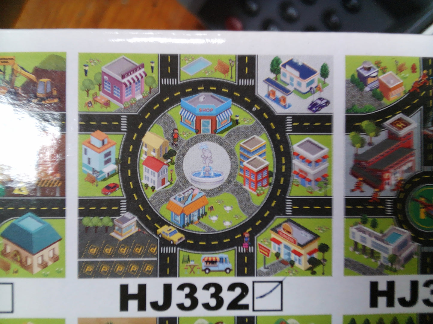 Traffic Play Mat Set - 13pc