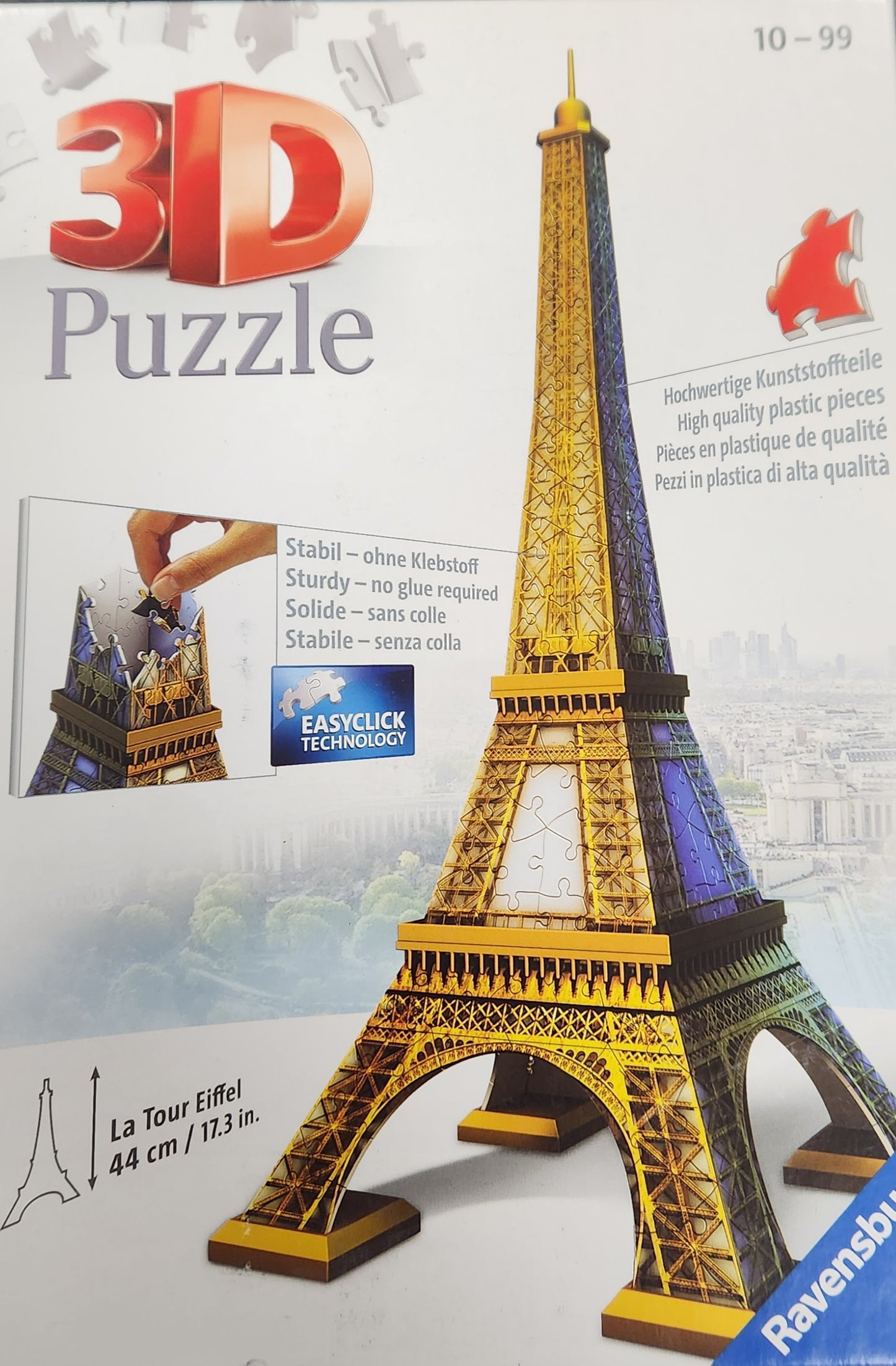 Ravensburger - 3D Puzzle Eiffel Tower 224 Pieces